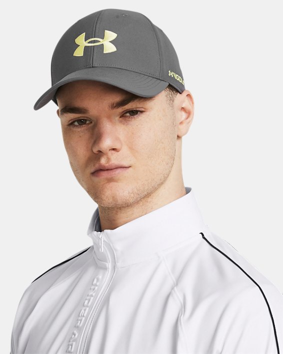 男士UA Golf96運動帽 in Gray image number 2